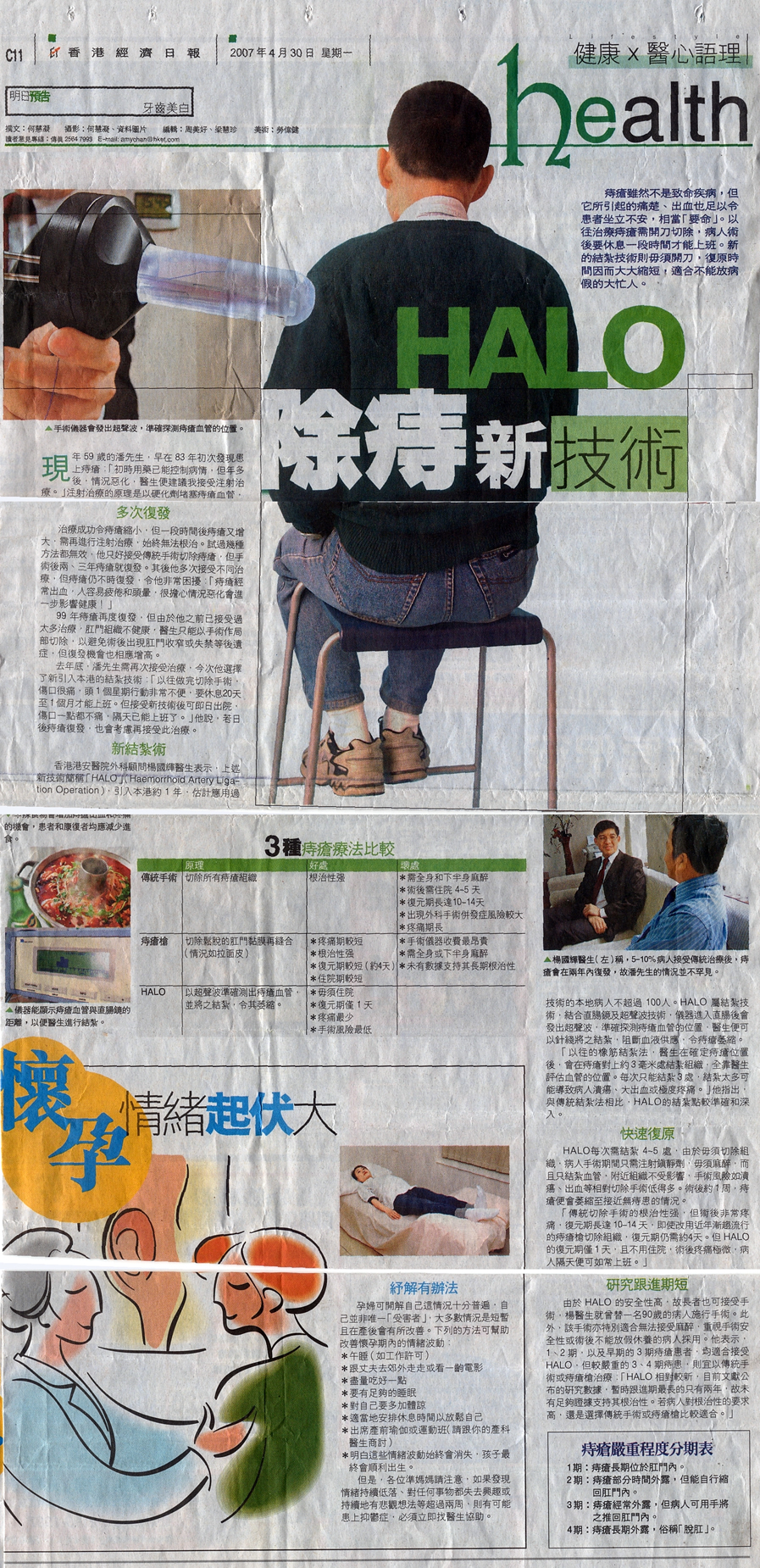 Hong Kong Haemorrhoid Centre newspaper6